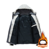 Puffer Jacket Men Thick Warm Winter Jackets Mans Parka Plus Size Casual Fashion Outwear Coats Stand Colar waterproof windproof