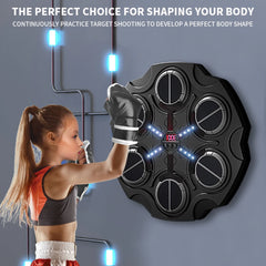 The Smart Music Boxing Machine Trainer Responds To Wall Target Boxing Target For Children Hitting Rhythm Target