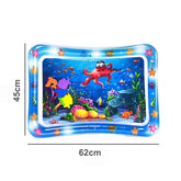Baby Water Play Mat Early Education Developing Activity Toys Inflatable Cushion PVC Infant Tummy Time Toddler Water Pad for Kids