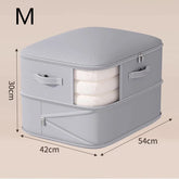 Ultra-Large Capacity Multi-Purpose Clothes Quilt Compression Storage Bag for Duvets Quilts and Clothing Moving Bedroom Wardrobes