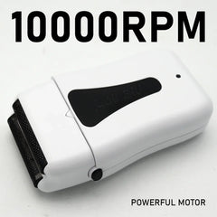 Professional Men's Hair Clipper JUCAI PRO White JC10000 10000RPM DLC Knife Net Electric 2000mAh Whitening Oil Head Hair Trimmer