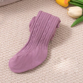 2024 New Warm Baby Tights Spring Cotton Baby Pantyhose Newborn Girls Pantyhose Leggings Kids Children Tights Stockings 0-6Years