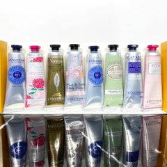 New Hand Cream Eight-Piece Set Gift Box Shea Sakura Rose Hand Cream Hand Nourishing and Anti-Drying Hand Cream Set Hand Cream