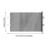 Retractable Pet Gate Dog Retractable Gate No-Drill Childproof Net Fence Cat Baffle for Indoor Staircase Patio Fireplace Deck