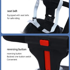 IMBABY Baby Stroller Portable Folding Travel Cart Suitable All Seasons With Two-Way Seat Safety For Newborns And Safety