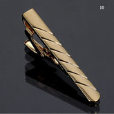 Business Genteman Male Tie Clip Simple Style Metal Pin Clasp Men's Dress Shirts Necktie Clip Clasp Necktie Accessories Hot Sale