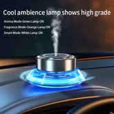 Car Essential Oil Diffuser Smart Spray Portable Wireless Usb Air Perfume Aroma Diffuser For Scent Air Freshener Car Fragrance