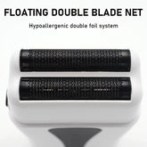 Professional Men's Hair Clipper JUCAI PRO White JC10000 10000RPM DLC Knife Net Electric 2000mAh Whitening Oil Head Hair Trimmer