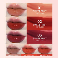Jelly Mirror Liquid Lipstick Non-stick Cup Moisturizing Lip Gloss Long Lasting Sexy Water Glossy Lip Tint Makeup