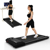 Portable Treadmill for Home with Remote Control LED Display Walking Pad Treadmill 300 Ibs Weight Capacity 2.5 HP 2 in 1