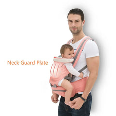Ergonomic Baby Carrier Infant Hipseat Carrier Breathable Kangaroo Front Facing Baby Holder Baby Waist Carrier Travel For 0-36M