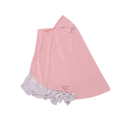 Muslim Kids Girls Prayer Dress Hijab Abaya Robe Arab Dubai Children Ramadan Kaftan Headscarf Islamic Eid Party Gown Jilbab 2022