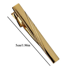 Business Genteman Male Tie Clip Simple Style Metal Pin Clasp Men's Dress Shirts Necktie Clip Clasp Necktie Accessories Hot Sale