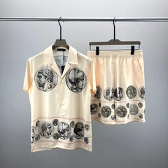 Fashion Men's Sets 2025 Runway Luxury European Design party style Men's Clothing