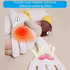 Infant Exhaust Pillow with Gentle Patting Motion for Soothing Baby Sleep 0 to 12 Months Toddler Comforting Pillow Lovely Cartoon