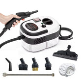 Portable Handheld Steam Cleaner High Temperature Pressurized Steam Cleaning Machine With Brush Heads For Kitchen Car