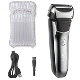 Kemei Washable Wet & Dry Electric Shaver For Men Face Beard Electric Razor Rechargeable Head Bald 3-Blade Shaving Machine System