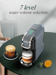 Multiple Capsule Coffee Machine, Hot/Cold Dolce Gusto Milk Nespresso Capsule ESE Pod Ground Coffee Cafeteria 20Bar 5 in 1
