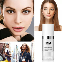 1/2PCS Color Changing Liquid Foundation Moisturizing Concealer Cream Oil-control Brighten Whiten Waterproof Long Lasting