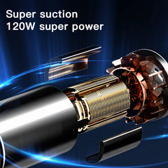 Xiaomi MIJIA Car Vacuum Cleaner 120W High Power USB Charge Handheld Cordless Vacuum Cleaner Strong Suction Car And Home Office
