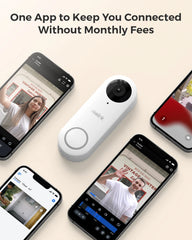 Reolink Smart 2K+ PoE Video Doorbell Wired Video Intercom with Chime Human Detection 2-Way Audio WiFi Door Bell Support Alexa