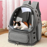 Transparent Pet Carrier Backpack for Cats Small Dogs Breathable Outdoor Shoulder Bag Travel Pet Supplies Durable Stylish
