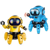 Multifunction Gesture Sensing RC Robot Toy - Intelligent Interactive STEM Toy with Music,Educational Kids Gift for Boys Girls