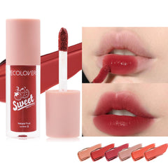 Jelly Mirror Liquid Lipstick Non-stick Cup Moisturizing Lip Gloss Long Lasting Sexy Water Glossy Lip Tint Makeup