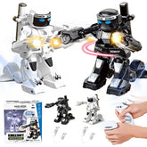 RC Robot Battle Boxing Robot Toy Two-player Games Remote Control Robot 2.4G Fighting Robot Control Toys for Kids Famly Game