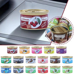 Car Flavoring Car Air Fresheners Perfume Canned Wood Blocks Coffee Flavor Long-Lasting Auto Aromatherapy Car Deodorant Supplies