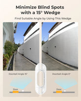 Reolink Smart 2K+ PoE Video Doorbell Wired Video Intercom with Chime Human Detection 2-Way Audio WiFi Door Bell Support Alexa