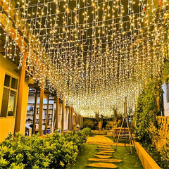 10M 20M 50M 100M Christmas Garland Lights Led String Fairy Light Festoon Lamp Outdoor Decorative Lighting for Wedding Party