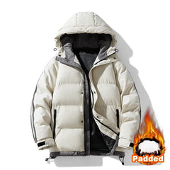 Puffer Jacket Men Thick Warm Winter Jackets Mans Parka Plus Size Casual Fashion Outwear Coats Stand Colar waterproof windproof