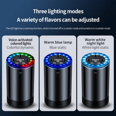 Car Electric Air Diffuser Aroma Compact Car Diffuser for Long-Lasting Aromatherapy Car Air Freshener For Removing Odors