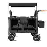 Twin Baby Stroller Children's Outdoor Camping Travel Stroller Children's Camping Stroller High View, Foldable, with Sunshade