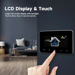 New Smart Thermostat Tuya WiFi Temperature Controller Electric Floor Heating Plumbing LCD Display for Alice AlexaGoogleHome