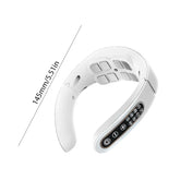 Electric Neck Massager 8 Heads 6 Modes 15 Gears Neck Massagers USB Chargeable Vibration Pulse muscle massage Devices For Neck