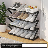 Simple Home Bedroom Shoe Rack Simple Fabric Assembly Shoe Rack Dormitory Storage Integrated Multi layer Storage Rack