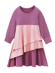 2Pcs Muslim Ramadan Prayer Dress Abaya Sets Children Girls Eid Khimar Hijab Arab Kids Long Robe Headscarf Kaftan Gown jilbab