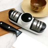 Xiaomi Kitchen Electric Knife Sharpener USB Rechargeable Double Head Sharpener For Scissor Kitchen Cutter Professional Sharpenin