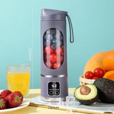 45ML USB Charging Portable Juicer 8-12 Blades BPA Material Can Make Milkshake Juice Convenient to Carry Travel Office Outdoor