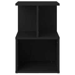 35cm Small Nightstand Bedside Coffee Sofa Tea Table For Bedroom Simple Plywood 3 Layers Black Storage Cabinet Furniture