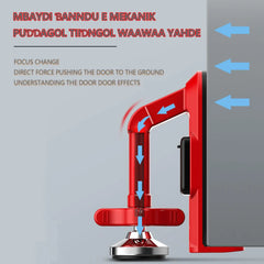 Portable Alarm Door Stopper Portable Door Lock Travel Anti Theft Door Blocker Door Stoppers Security Alarm Wedge No Drill Safety