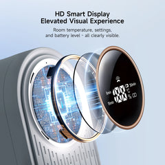 Essential Oil Diffuser with APP Control, Aroma Diffuser (Auto Spray, Desktop Wall Mountable) for Home Office, with Refill Liquid