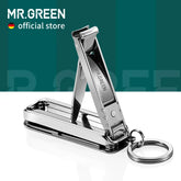 Multifunctional Nail Clippers Six Functions Nail Files Bottle Opener Small Scissor Nail Cutter Stainless Steel