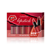 Velvet matte lipstick set, waterproof long-lasting non-stick cup nude lip gloss set 6PCS/set