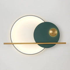 Postmodern Led Wall Lamp Living Room Sofa Background Decora Wall Light Creative Bedroom Bedside Hotel Indoor Lighting Fixtures