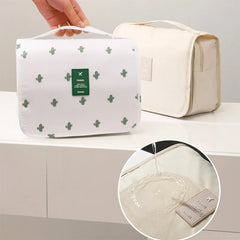 Portable Women Makeup Bags Travel Cosmetic Bag Large Capacity Toiletries Organizer Waterproof Storage Hanging Bathroom Bag