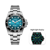 Men's Automatic Mechanical Watch – Business Luxury Style, Stainless Steel Bracelet, Water-Resistant & Luminous