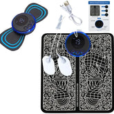 Neck Massager EMS Muscle Stimulator Electric Cervical Massage Patch Low Frequency Pulse Massage Pads Pain Relief Relaxation Tool